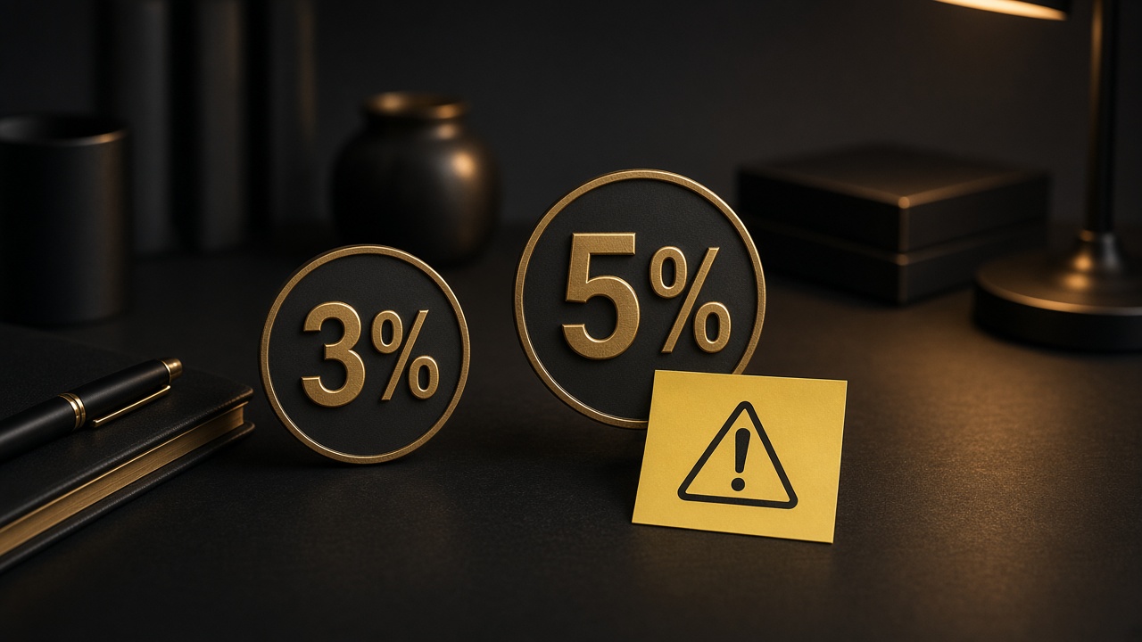 Сравнение скидки 3% и 5%: когда процент обманчив